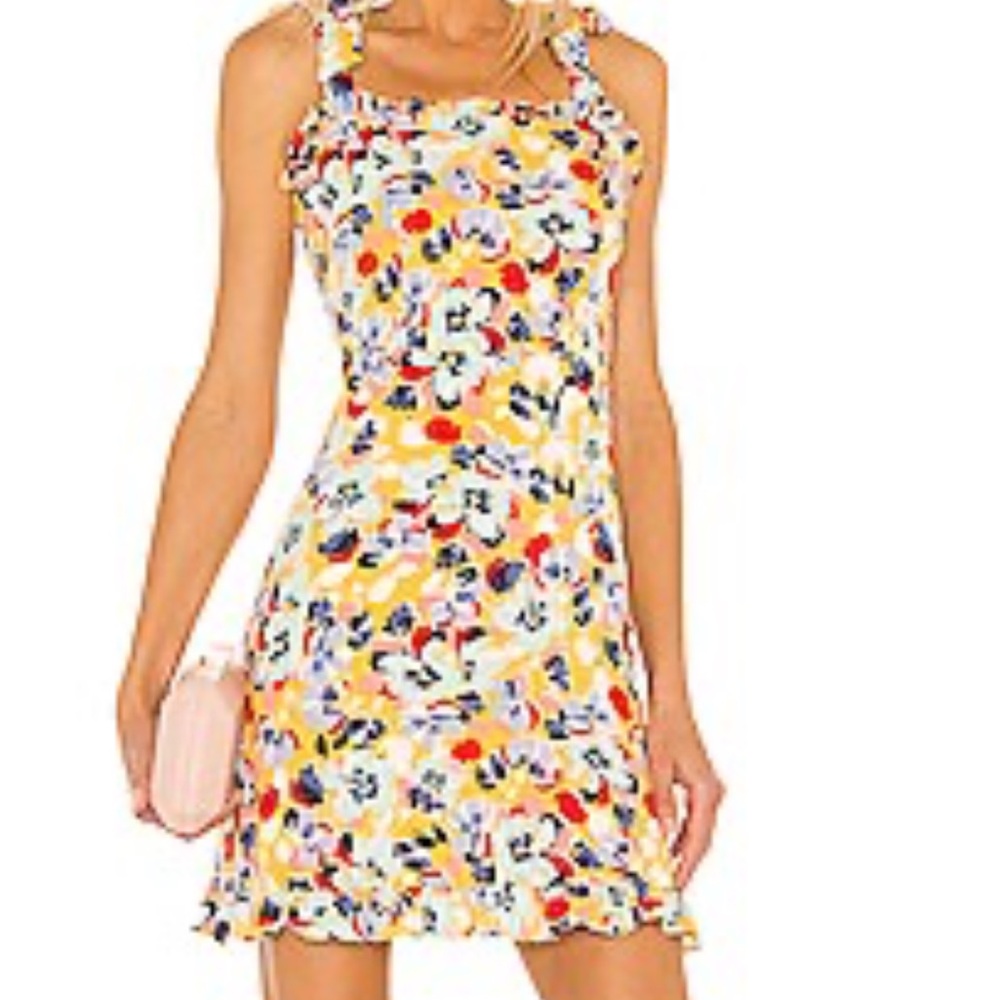 BCBGeneration Multicolor Floral Mini Dress